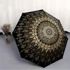 1pc Mandala, Ornament Automatic Open/Close Umbrella with One Touch Button,, Windproof Design   Lightweight Portable Umbrella for Women & Men6138