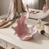 3D Printed Water Splash Trinket Holder Wave Shaped Earring Necklace Storage Dish  Bedroom
