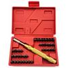Set of Stamping Punches - Letters &; Numbers - 26 Letters A-Z - 9 Digits 0-9 - Hammerless Punch