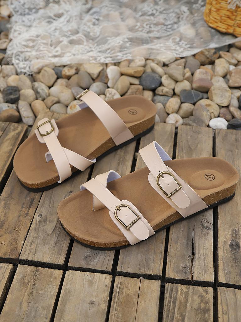 Wedges Sandals for Women Thick Sole Non-slip Sandals Casual Summer Dressy Platform Slides Women's Comfortable Walking Shoes Orthopedic Sandals Shoes