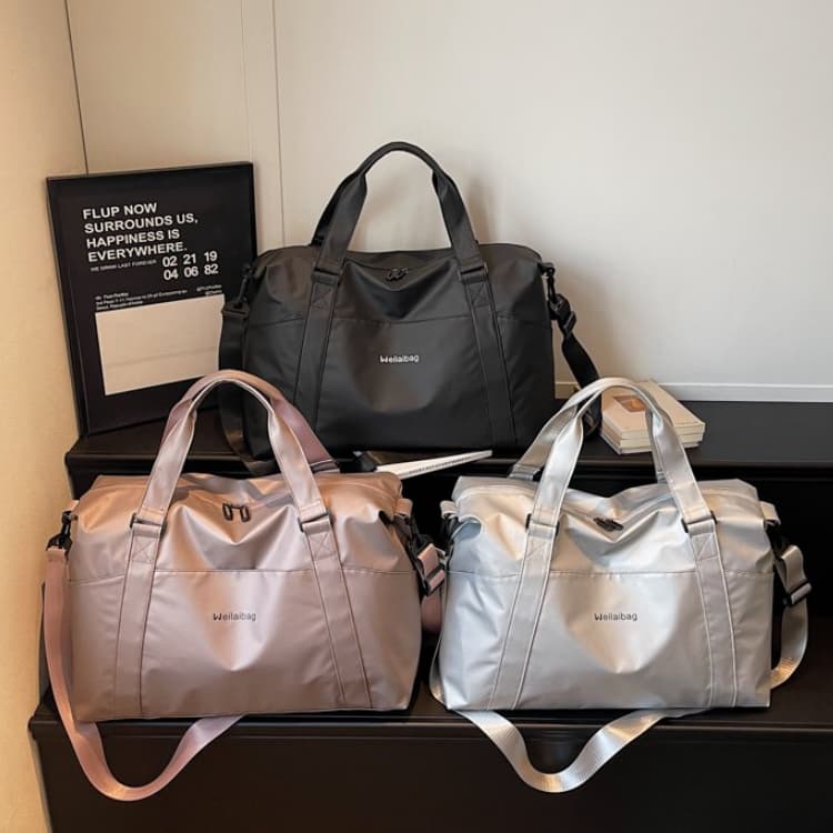 Large Capacity Nylon Tote Bag Women's Short-distance Travel Bag