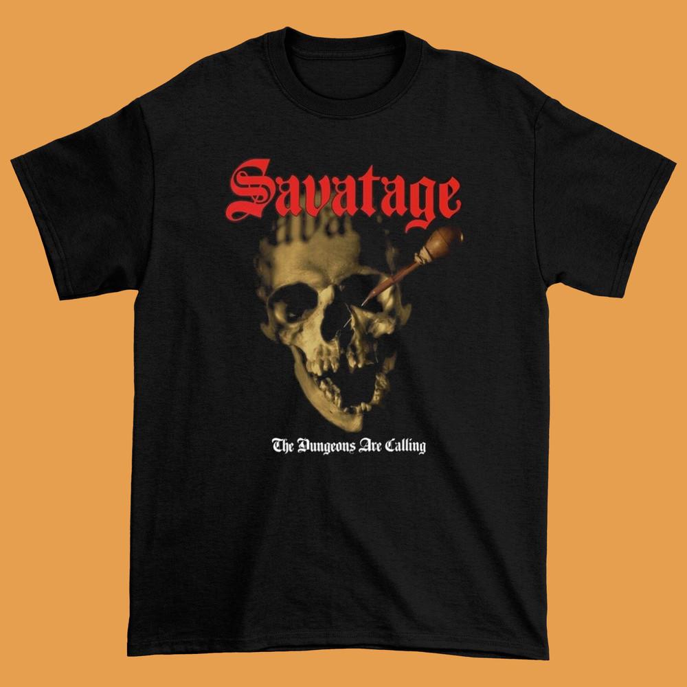

Savatage The Dungeons Are Calling Album T-shirt Black Unisex All Sizes XX191 Unisex T-Shirt S разноцветный