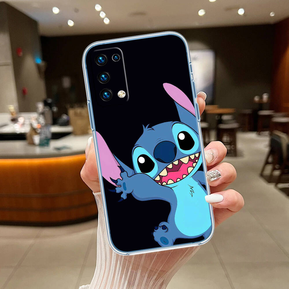 Cute Lilo Stitch Phone Case for Motorola Edge 20 30 S30 40 50 Fusion Lite Plus Pro Neo Ultra One Hyper Power Action Zoom Macro Vision