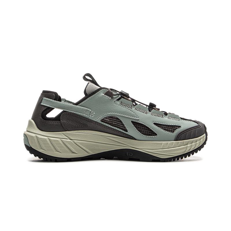 Li-Ning Yijie Lite 2.0 Comfortable Versatile Breathable Wear-Resistant Creek Shoes Men Shoes Gray Green AHLV011-2