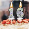 1PC 10 Durable Number Candles Reusable Custom Age Candles for Cakes Food-Safe Plastic Material 7.5x4cm