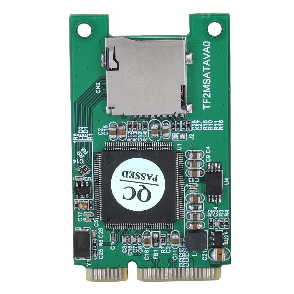 Micro SD TF Card To Mini PCI E mSATA SSD Adapter Converter for PC