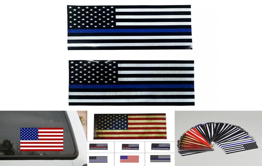 Us Flag Car Sticker Pvc Reflective Decal For Vehicle Decor And Customization