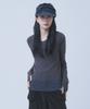 TUOMIO Floral Brushed Long Sleeve [Charcoal]