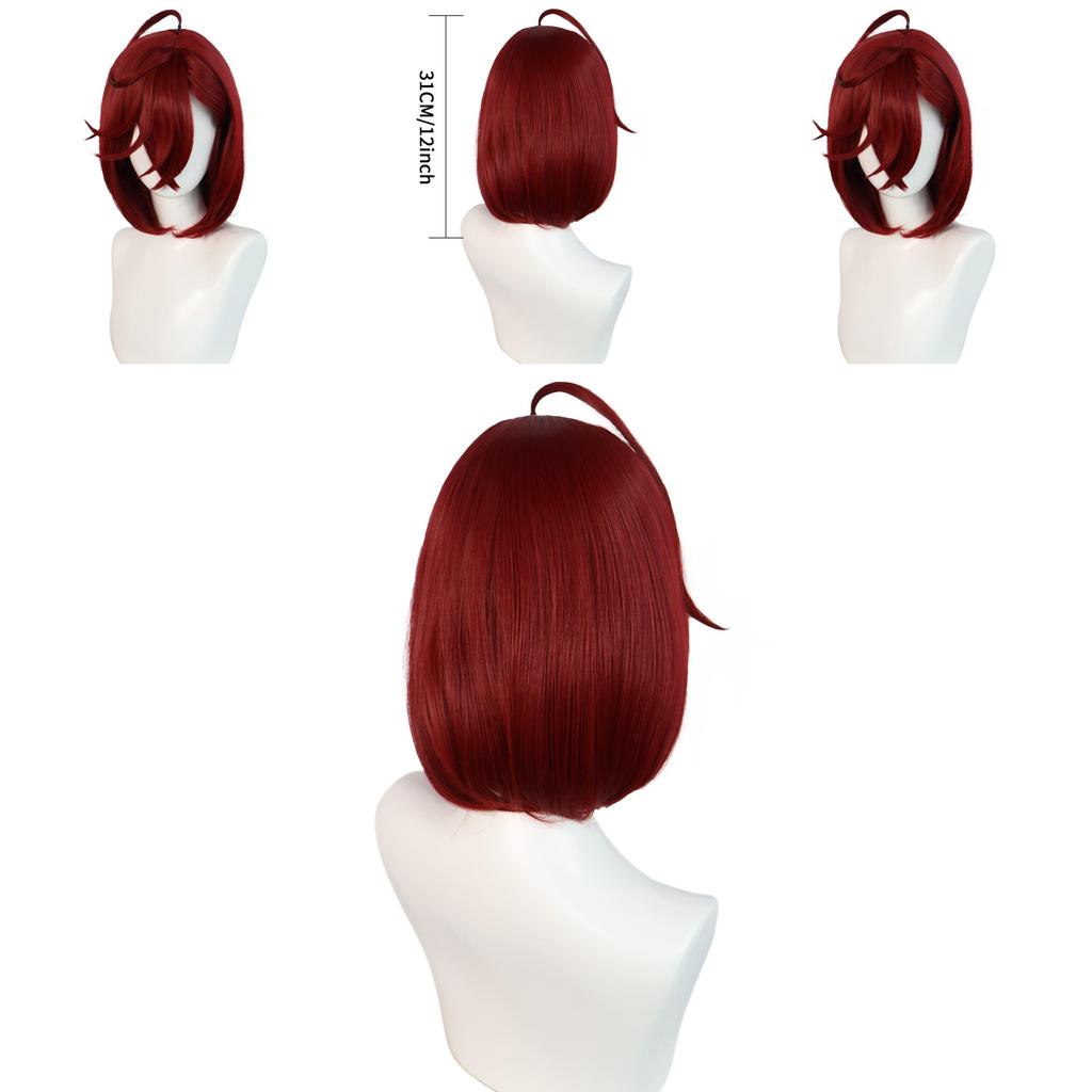 Dan Da Dan Cosplay Wig With Hightemperature Silk For Role Playing And Scene Use