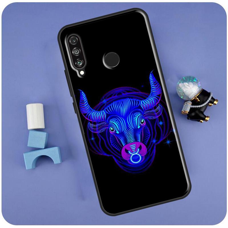 Twelve Constellations For Huawei Nova Y70 Y91 Y90 Y60 Y61 Y72 Y73 3i 7i 8i 11i 12i 9 10 SE P20 P30 P40 Lite Case