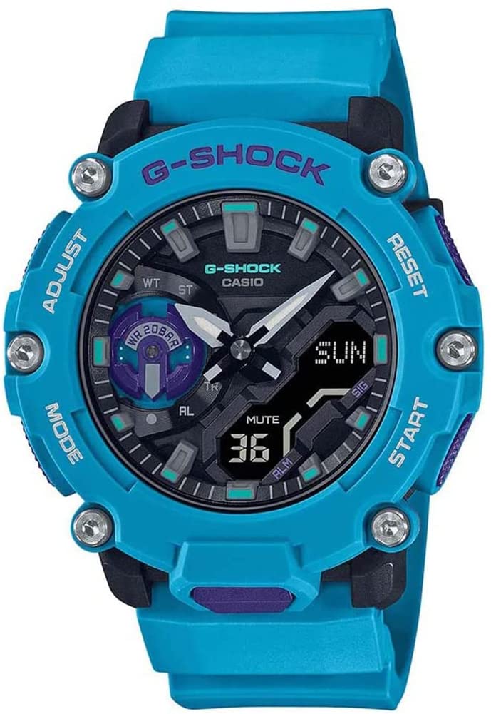 

Casio Quartz Watch Classic Men s Analog-Digital G-Shock, Black/Blue,