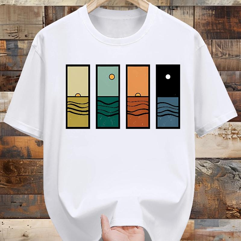 

Unisexs Clothing Graphic Print Tshirts Summer Casual Fashion Comfortable Breathable ONeck Short Sleeve Tops for Unisex Tshirts S