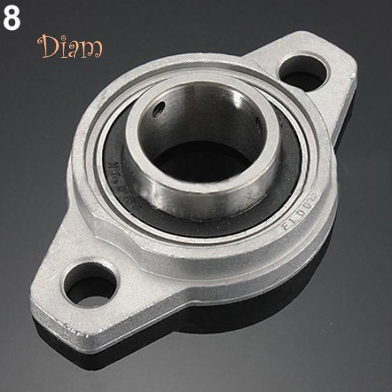 Diam 1Pc 8 - 35mm KP/KFL08 - 007 Zink Metaal Rhombic Gemonteerde Kussenblok Lager Accessoires