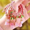 Five-Colored Dragon Boat Festival Zongzi Bracelet - Handmade Red Rope for Men, Women, Children, Baby Gifts