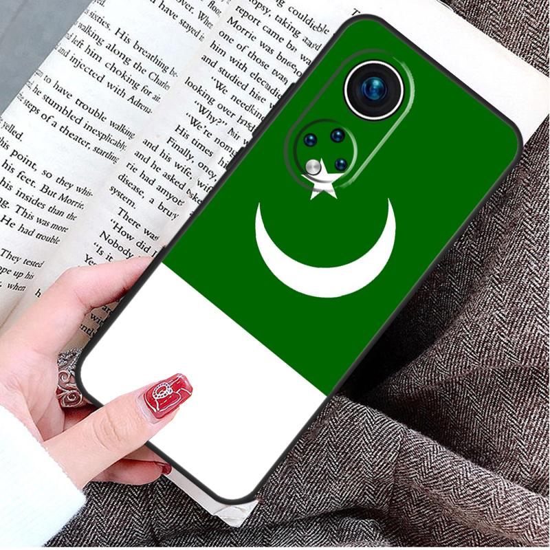 Pakistan Flag Case For Honor Magic 8 Pro 5 6 7 Lite Honor 400 200 50 70 90 X9d X9c X9b X9a X8b Win RT Cover