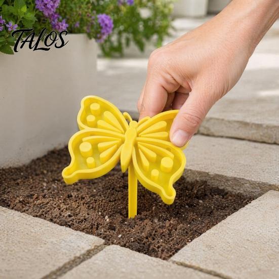 Insect Watering Station 3D Printed Station, Butterfly Beetle Bee Water Feeder with Outdoor Waterer Stake, Shape Drinking Cup for Garden Courtyard
