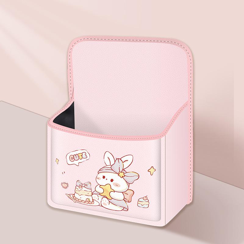 Cartoon Bear Car Shoe Box Storage Hanging Bag - Trunk Storage Organizer for Passengers Vehicle Shoe Cabinet Accessory