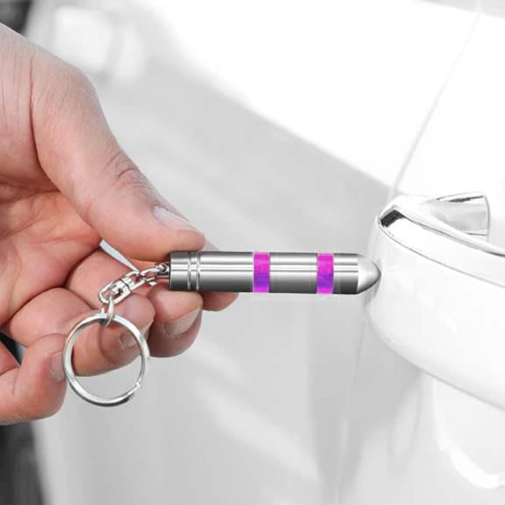 Static Removal Car Goods [Apparlxer] Anti-Static Keychain, 2-Stage System, Keychain, Anti-Static, Anti-Static (Pink)