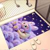 Labubu Print Rug, Washable Floor Carpet, For Entryway Dorm Laundry Room Office Study, Home Decor Birthday Christmas Gift