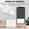 Universal Circuit Breaker Timer 10A WiFi Wireless Control Smart Switch Tuya Smart Switch Life App WiFi Voice Relay Controller
