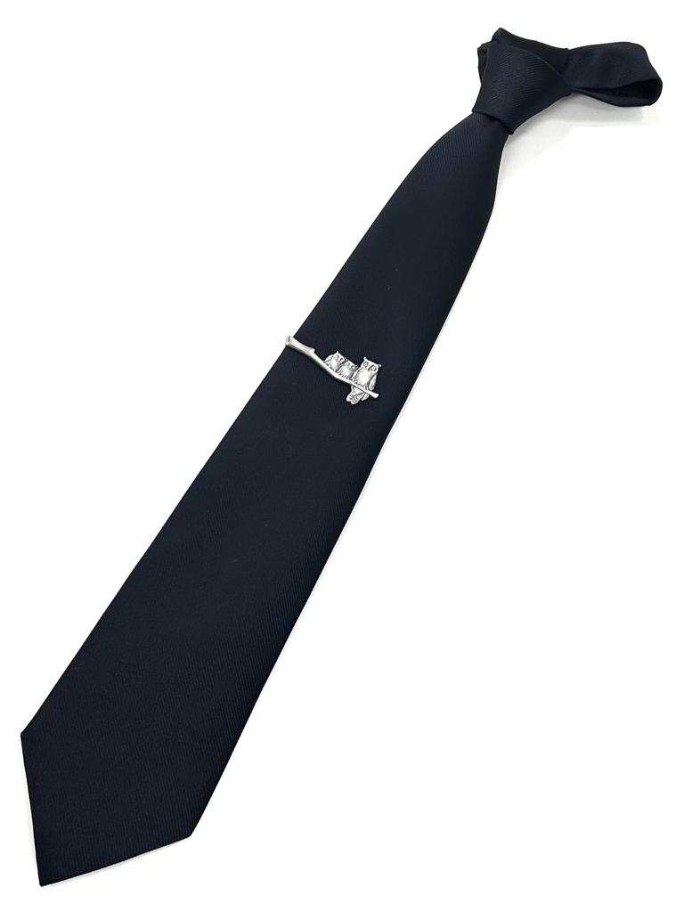 ISHOKUYA (Clothing Store) Animal Series Unique Tie Pin Tie Clip Tie Bar Owl Family