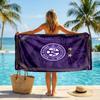 Austria Wien FC stampa Asciugamano da Spiaggia Quick Dry Microfibra Assorbente Portatile da Viaggio Asciugamano da Nuoto