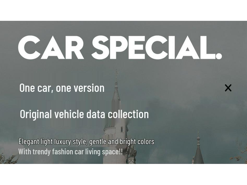 Xingrui Universal Leder Autositzbezug - Vier Jahreszeiten, Vollumfassend, Fünfsitziges Kissen.