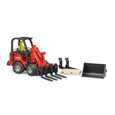 BRUDER Schaeff Compact Loader Pallet Set (with Figure)