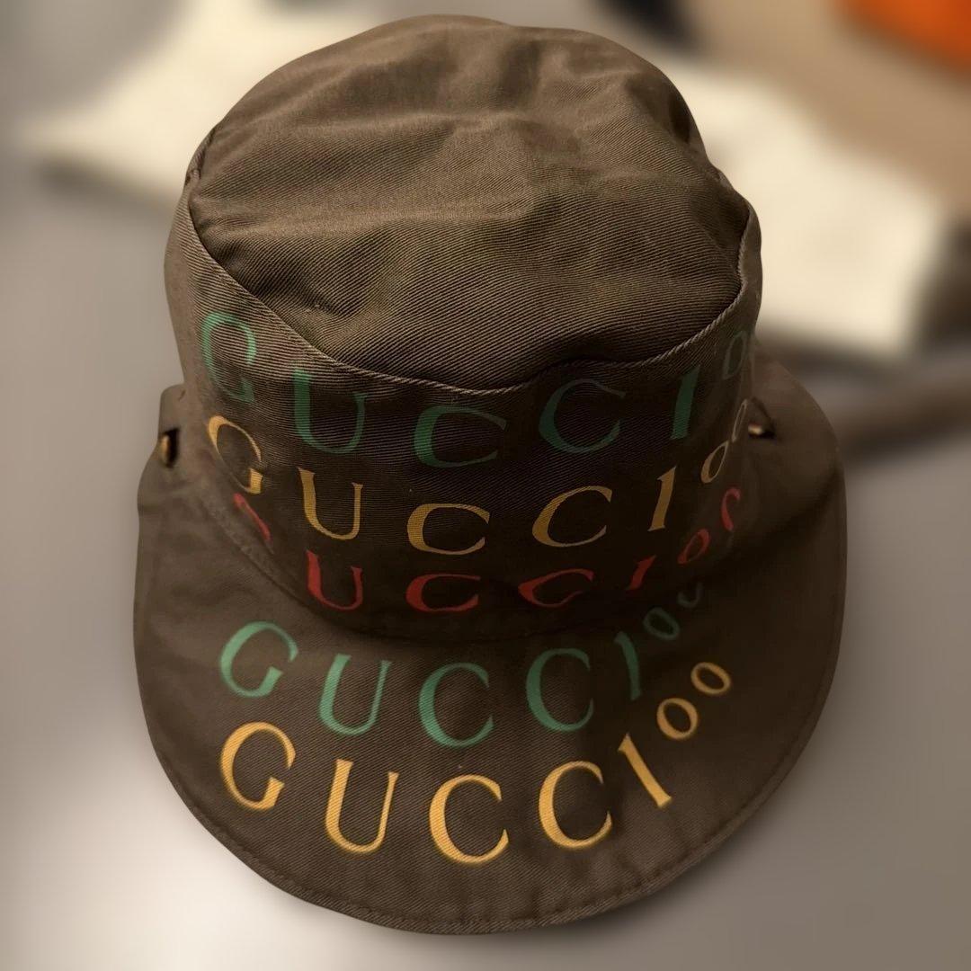 Used GUCCI reversible hat 100th anniversary