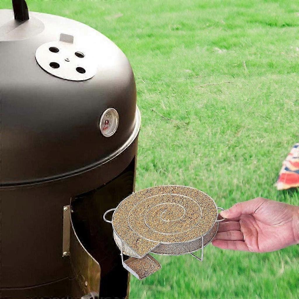 Cold Smoke Generator for Meat/Fish - BBQ Smoker Tool with Cleaning Brush for Grill Enthusiasts
