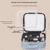 LED Light Cosmetic Bag with Large Capacity and Full-Screen Mirror
