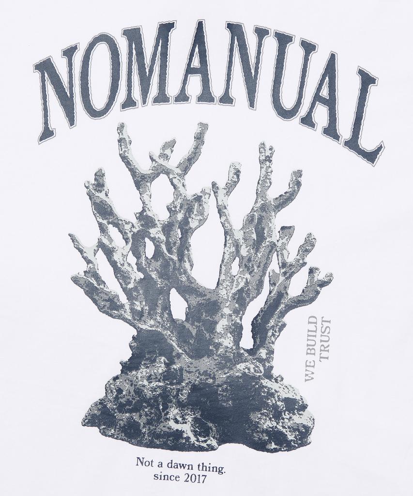 Nomaenyueol Metal Coral Reef T-Shirt - White