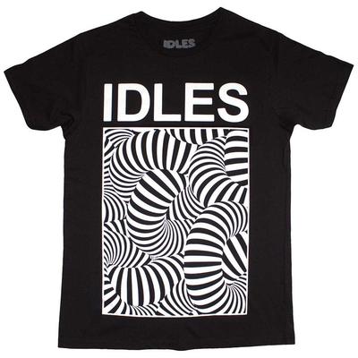 Idles T-Shirt Psych Tubes Band Official Black New