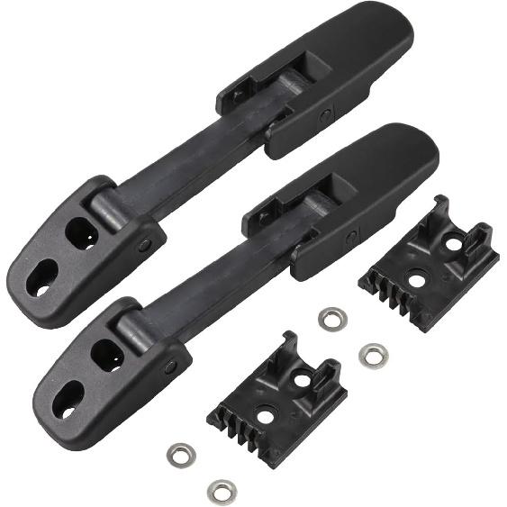 RLB-HILON 1Pair Hood Latch Compatible With Kenworth T170 T270 T330 T370 T660, For Peterbilt 325 335 337 340 348 384 386 567 569 579, For Mack CH612