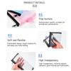 1Pc Transparent Mesh Pencil Case Office Student Pen Bag Pen Box Bill Storage Bag