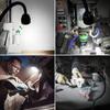 Led Machine Light,Machine Work Light Flexible IP66 Waterproof 1400 Lumens 110V-220V with Clamp Base for Lathe Machine,Workbench, Industrial Lighting