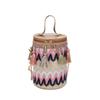 Tassels Style Ethnic Chain Strap Tote Cylinder Crossbody Bag For Women Use Daily