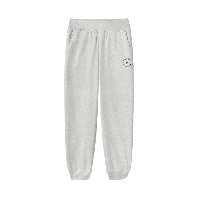 Skechers Casual Simple Cuffed Knitted Sports Pants Men Bottoms L425M075-0248 L