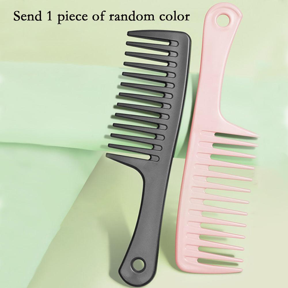 

Professional Wide Tooth Comb for Wet Hair Detangler Salon Quality Hair Comb for Men Women Random Color