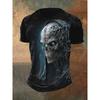 Vintage Men's T-shirts Dark Skull Graphic 3D Printed T Shirts Men Women Hip Hop Short Sleeve O-Neck Tee Loose Casual Street Tops