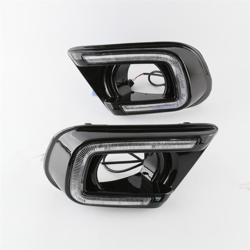 LED Daytime Running Light DRL Fog Light White Yellow Blue Driving Light For Dodge Journey 2013 2014 2015 2016 2017
