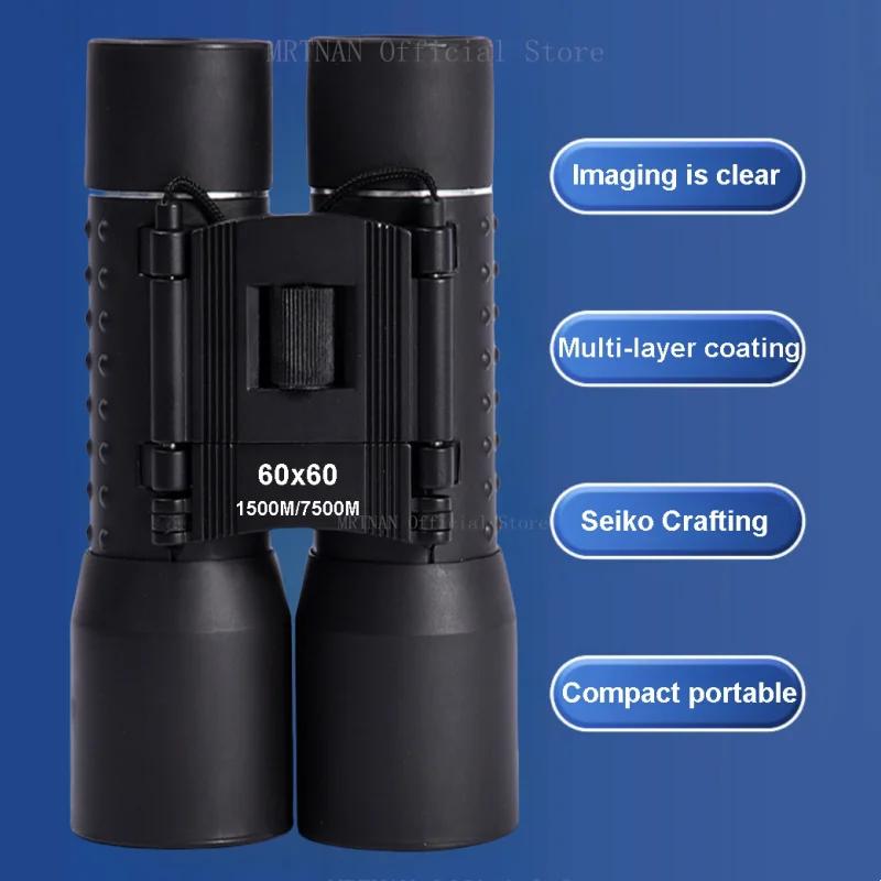 Powerful Telescope 60X60 Professional Binoculars Low Light Outdoor Long Range Outdoor Hunting Camping Equipment