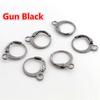 14x12mm 30pcs High Quality Silver Color Rose Gold Color Bronze Rhodium French Earring Hooks Wire Settings Base Whole Sale