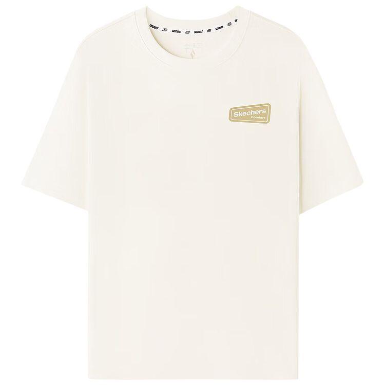 Skechers Outdoor Sports Knitted Breathable Short Sleeve T-Shirt Unisex Tops L226U066-0074 XS