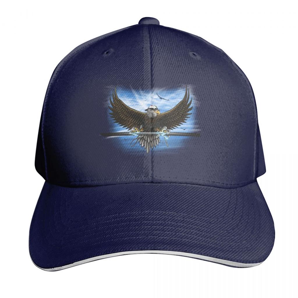Power LineUnisex Eagle Shirt by RP Thor Baseball Cap western Hat Uv Protection Solar Hat Hood Sunscreen Women Caps Unisexs