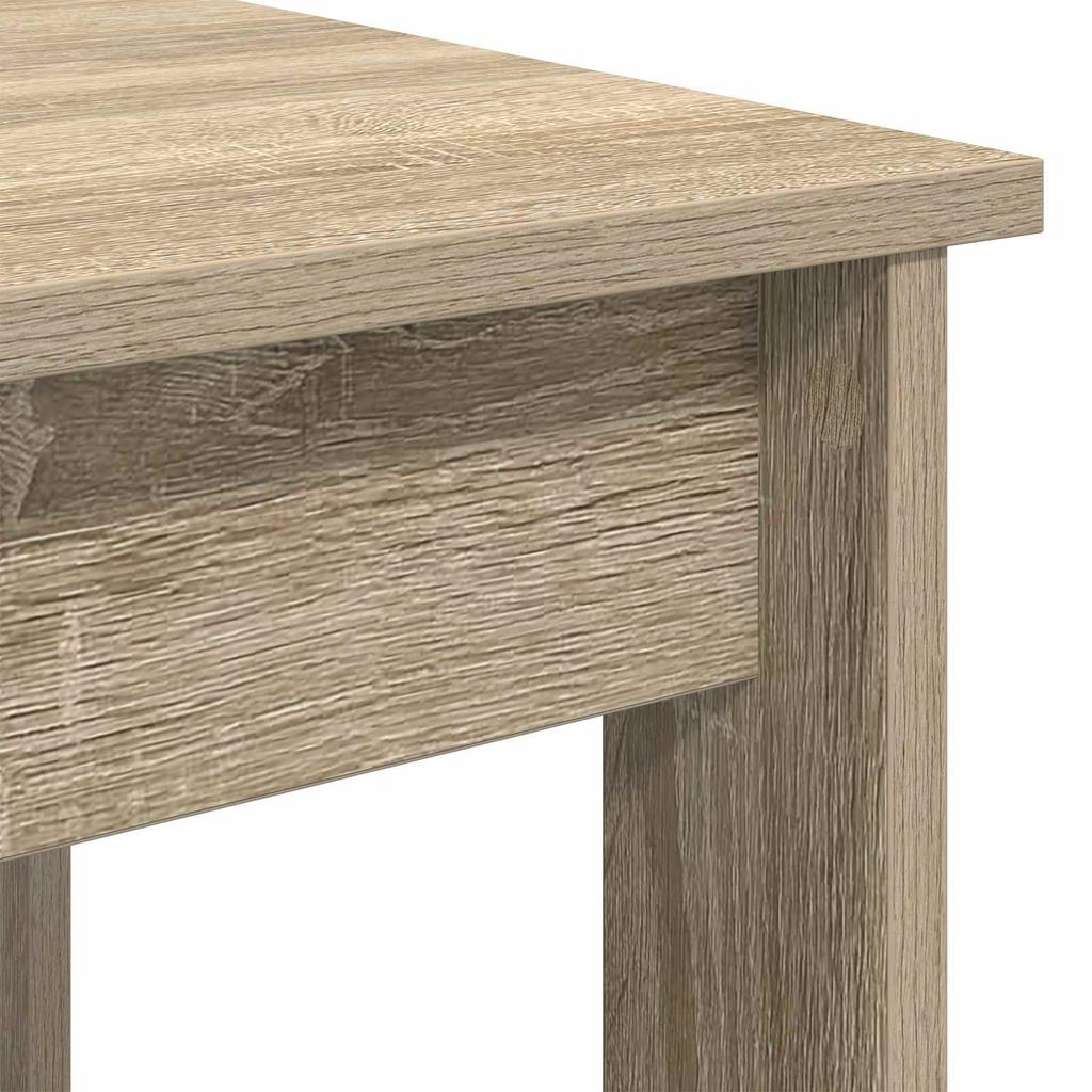 Coffee Table Set 2 Pieces Sonoma Oak 50 X 52 X 42 Cm