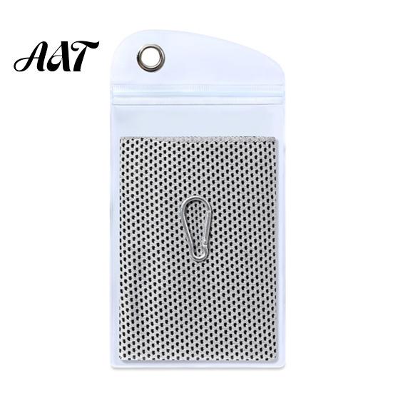Yoga Exercise Towel 90x30cm Cooling for Face, Chilly Sports with Storage Bag Hot Weather Relief And Carabiner, Portable Cold Neck Wrap