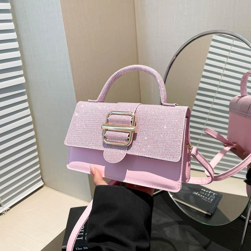 This year's popular fashion Korean version of temperament handbag 2025 spring new niche design casual trend small square bag