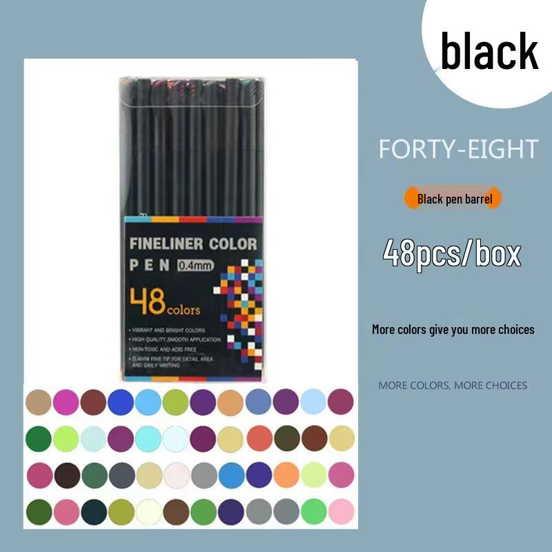 

Водонепроницаемый набор линеров с металлическим наконечником 0,4 мм для студентов и художников Color