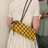 Einfache Stil-Streifen-Karos-Schultertaschen Vielseitig Langlebiger Riemen Unterarmtasche Reisen